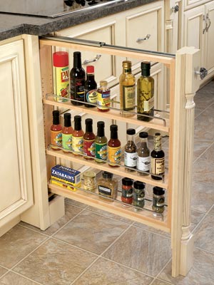 Base Cabinet Filler Organizer