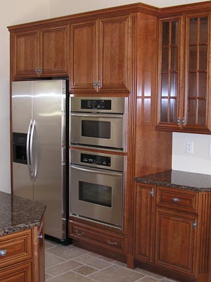 Enlosed Refrigerator Area