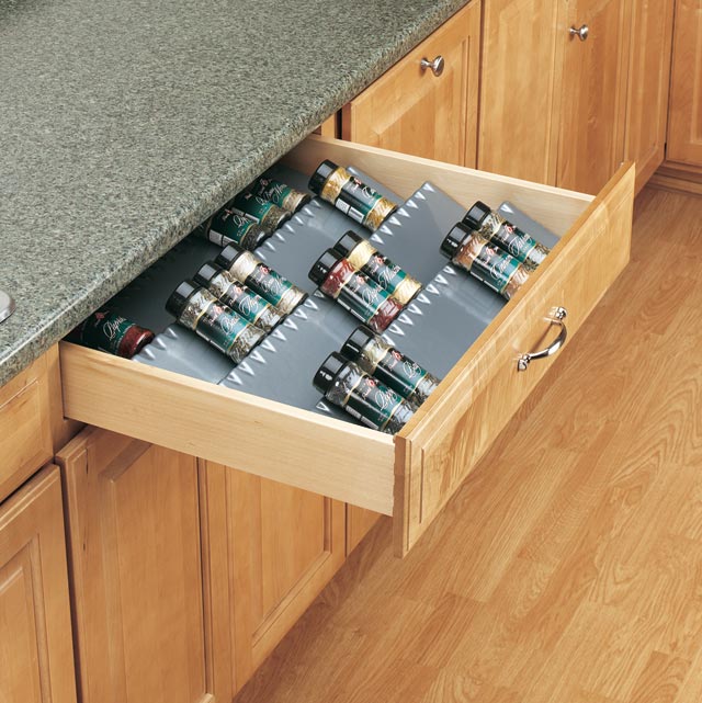 Spice Drawer Inserts Base Cabinet Options Woodscapes Interiors